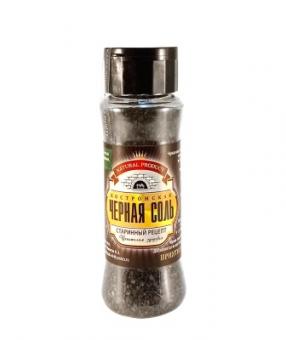 Schwarzes Speisesalz "Chetvergovaya" (Salzstreuer) 150 g 