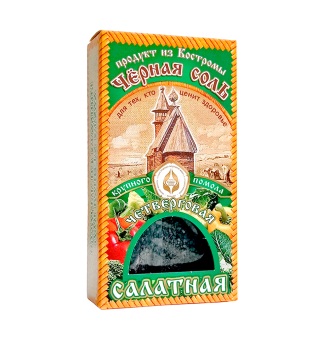 Schwarzes Speisesalz "Salatnaya" 100 g 