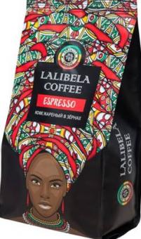 Geröstete Kaffeebohnen "LALIBELA COFFEE ESPRESSO" 250 g 