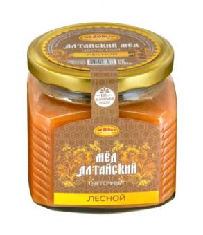 WALD, Altai natürlicher Blumenhonig 500 gr. Glasbank 