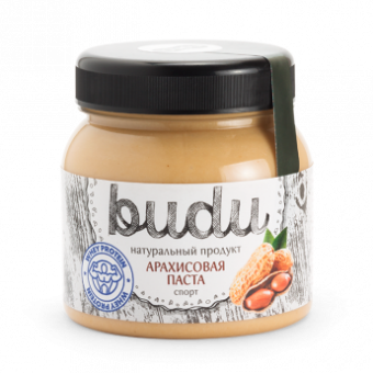 Erdnussbutter BUDU Frutti, 250g 