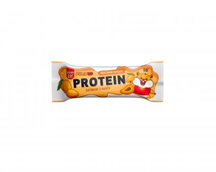 Unglazed simple bar "peanuts", PUMP UP 50g 