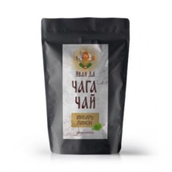 Chaga-Tee mit Ingwer und Zitrone, 100 g 