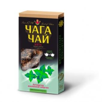 Chaga Tee mit Minze, Bar, 96g 