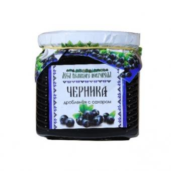 Zerkleinerte Blaubeeren mit Zucker 0,39 l/ 500 g 