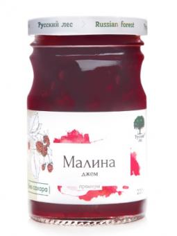 Marmelade "Russischer Wald" PREMIUM Himbeere 220 gr. 