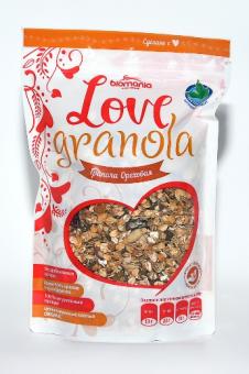 Müsli "Love Granola" Nuss, 360 gr. 