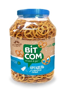 Bitcom Meersalzbrezel, 450 g 