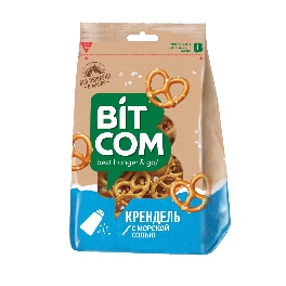 Bitcom Meersalzbrezel, 50 g 