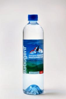 Mineralwasser "BABUGENT" leicht kohlensäurehaltig 0,65 l. 