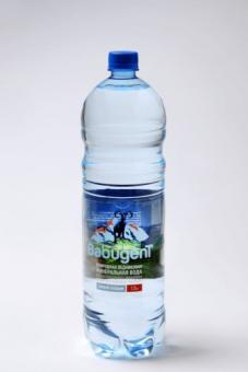 Mineralwasser "BABUGENT" leicht kohlensäurehaltig 1,5 l. 