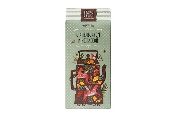 Herbal tea "HERBS and BEES" with orange and lemon balm 40g (cardboard box) 