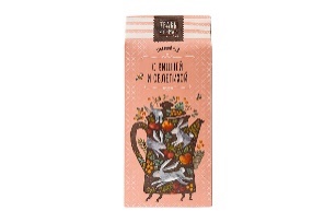 Kräutertee "KRÄUTER und BIENEN" mit Kirschen und Sanddorn 40G (Karton) 