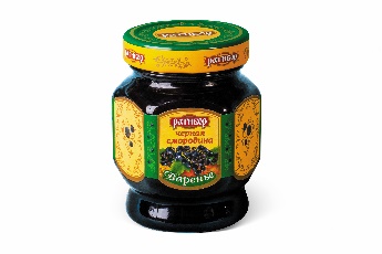 Marmelade "Ratibor" "Schwarze Johannisbeere" 400 gr 