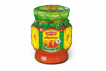 Marmelade mit Fruktose "Ratibor" "Aprikose" 350 gr 