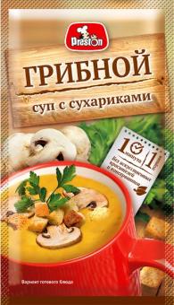 Instant-Pilzsuppe mit Croutons "Preston" 25 * 16g 