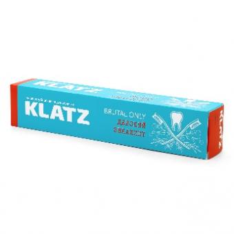 Zahnpasta für Männer Klatz BRUTAL ONLY Frech Eukalyptus 75 ml 