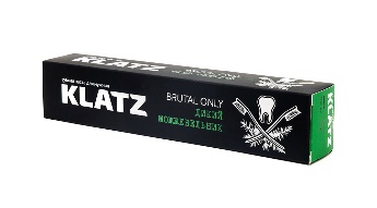 Zahnpasta für Männer Klatz BRUTAL ONLY Wilder Wacholder 75 ml 