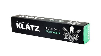 Zahnpasta für Männer Klatz BRUTAL ONLY Super-Minze 75 ml 